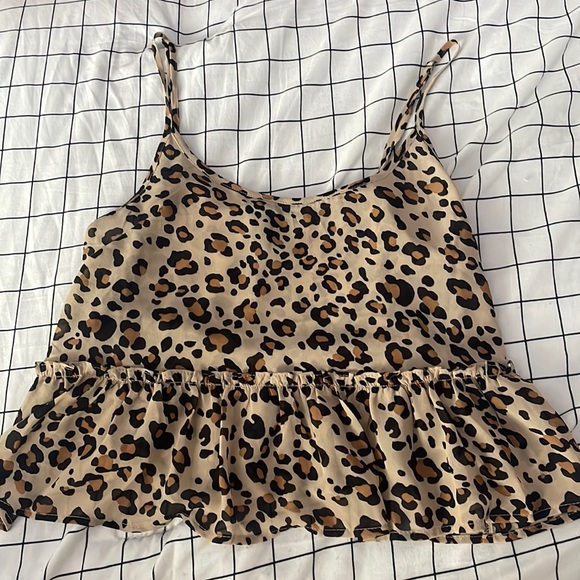 cheetah print top - Picture 1 of 2